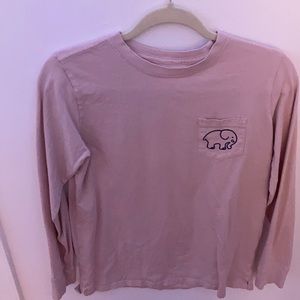 Light pink long sleeve tee